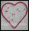 Beaded
  Heart Dreamcatcher