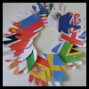 Flags from World Countries Crafts for Children