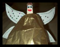 Easy Angel Christmas Tree Topper to Make : Arts & Crafts Ideas for Kids