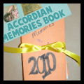 Making a New Years Memory Accordion Pocket Book to Hold Precious Memories 