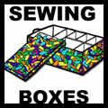 Make Sewing or Storage Boxes from Old Boxes and Ripped Up Wrapping Paper