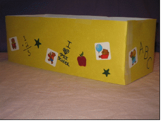 How to Make a School Supply Box Craft Idea for Kids