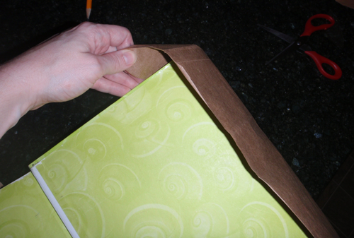 How to Make a Comics Covered School Book Cover with a Brown Grocery Bag