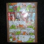 How to Make a Comics Covered School Book Cover with a Brown Grocery Bag
