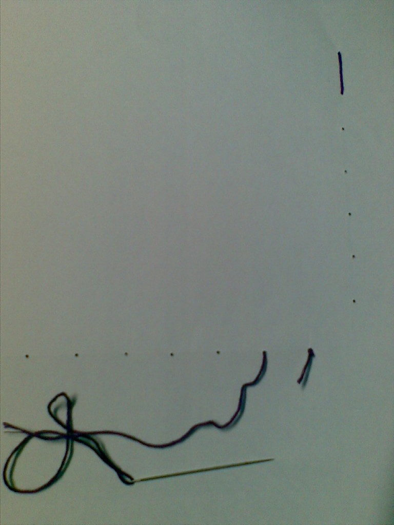 Make Embroidered Cards with Embroidery Thread Designs on Card Stock