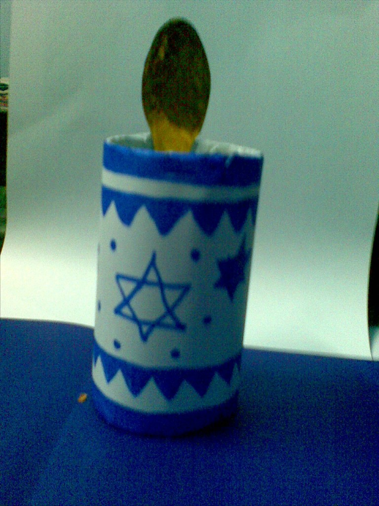 How to Make Hanukkah Decorative Candle Craft for Jewish Kids Kids