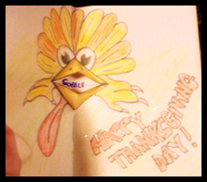 Thanksgiving Pop Up Cards Turkeys Beaks Making Crafts for Kids