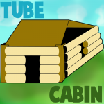 How to Make Cardboard Tubes Log Cabin for Abe Lincoln on Presidents Day