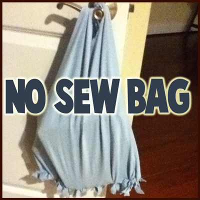 How to Make No-Sew Tote Bag Craft from Recycled Old T-Shirts
