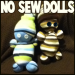 How to Make Easy No-Sew Sock Dolls Crafts Idea for Kids