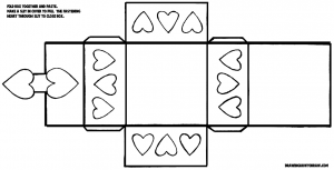 Valentines Day Hearts box-pattern-11x17