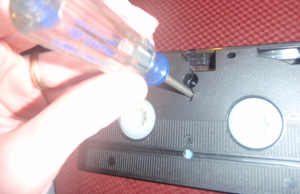 Step 2 : Making VCR Tape Pinball Machines in Easy Crafts Step
