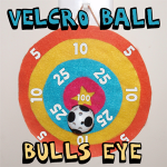 Making a Velcro Bullseye Ball Tossing Game to Make for Children
