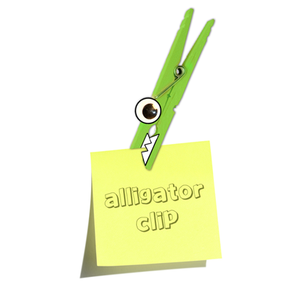 Making Alligator Clips Fridge Magnets With Clothespins Craft Idea for Kids