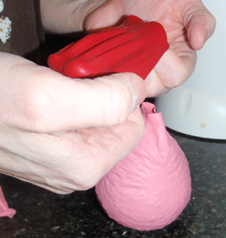 Step 8 : Making Juggling or Stress Balls in Easy Steps