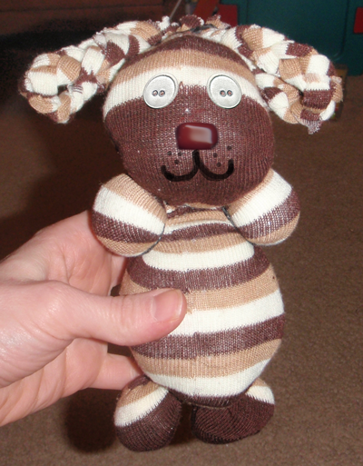 finished-dogs How to Make No-Sew Stuffed Puppy Dog Animal Toy