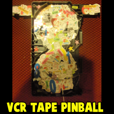 How to Make Pinball Machine Game from Old VCR Tapes Craft