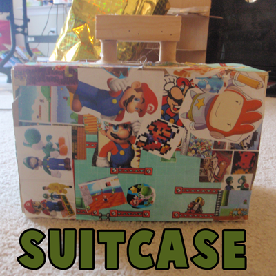 How to Make a Super Mario Wooden Suitcase From Clementines Boxes Crafts Idea