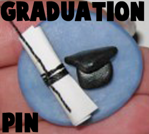 How to Make Graduation Cap and Diploma Pin Badges