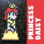 How to Make Princess Daisy from Super Mario Bros. with Perler Beads