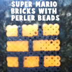 How to Make the Bricks from Super Mario Bros. with Perler Beads