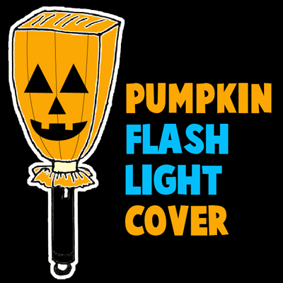 How to Make a Pumpkin Flashlight Cover