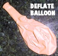 Deflate balloon