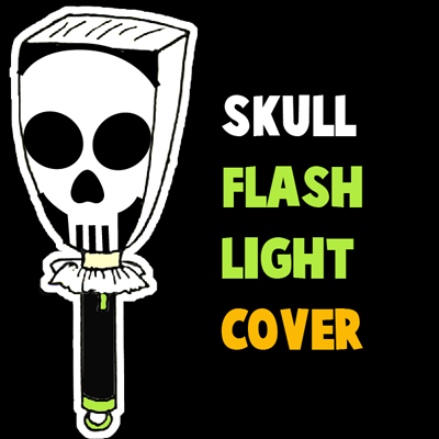 How to Make a Skull Flashlight Cover