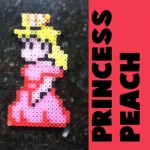 How to Make Princess Peach from Super Mario Bros. with Perler Beads