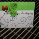 How to Make a Thanksgiving Card 