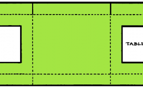 Table printable color template