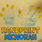 How to Make a Handprint Hanukkah Menorah