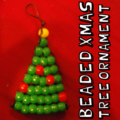 How to Make a Pony Bead Christmas Tree Ornament &#171; Beads &#171; Crafts