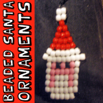 How to Make a Santa Claus Perler Bead Christmas Ornament
