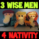 How to Weave the 3 Wise Men for a Nativity Scene