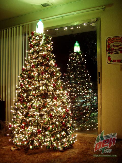 Mountain Dew Christmas Tree