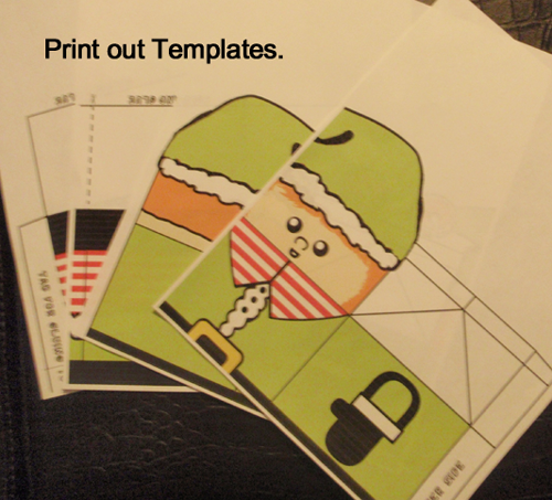 Print out Templates.