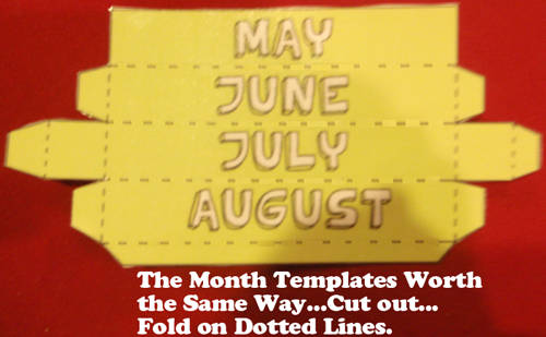 The month templates work the same way