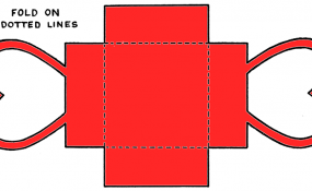 Color template for Doily Heart Box