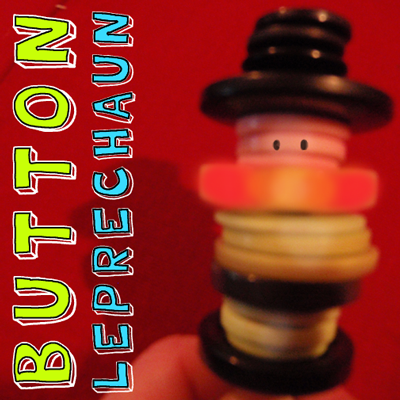 How to Make a Button Leprechaun