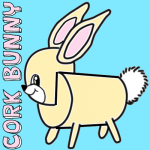 How to Make a Cork Bunny