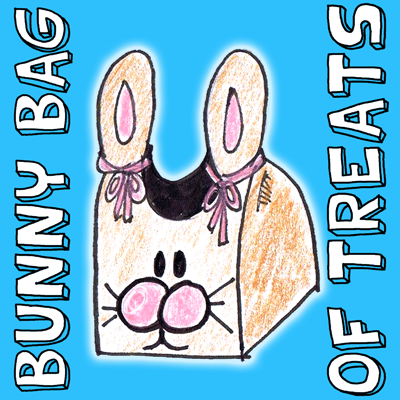 How to Make Bunny Rabbit Treat Bags for Easter