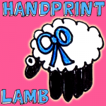 How to Make a Hand Print Lamb