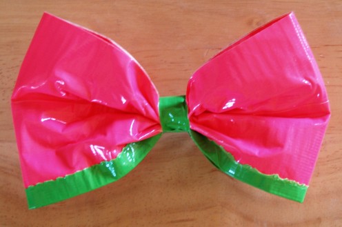 Duct Tape Hair Bow