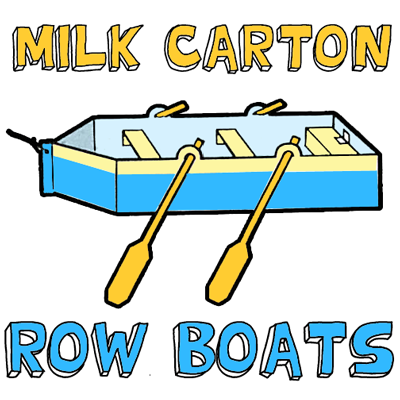 How to Make a Milk Carton Row Boat