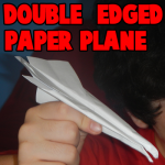 How to Make a Double Edged Paper Airplane