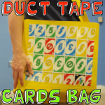 How to Make a Duct Tape Playing Cards Shoulder Bag