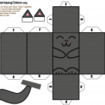 black-cat-paper-foldable-toy-template