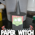 Paper Witch Toy for Halloween