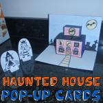 How to Make Haunted House Pop-Up Cards for Halloween